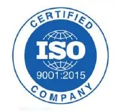 Certified ISO 9001-2015 Company